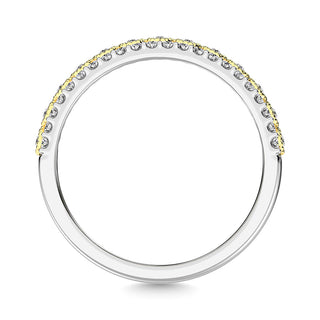 Diamond 3/8 Ct.Tw. Fashion Band in 10K Two Tone Gold