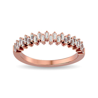 Diamond Ladies Band 1/4 ct tw in 14K Rose Gold