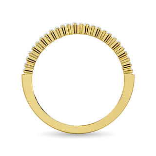 Diamond Ladies Band 1/4 ct tw in 14K Yellow Gold