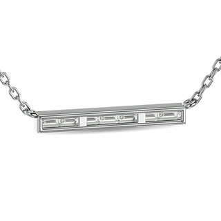 Diamond 1/5 Ct.Tw. Fashion Necklace in 14K White Gold
