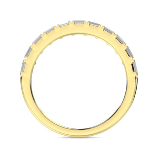 Diamond Anniversary Ring 1/50 ct tw in 14K Yellow Gold
