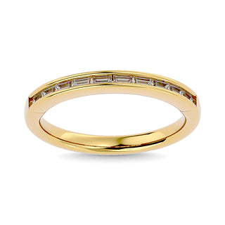 Diamond 1/5 ct tw Band in 14K Yellow Gold