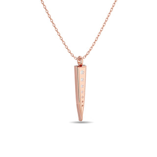 Diamond Fashion Pendant 1/6 ct tw in 10K Rose Gold