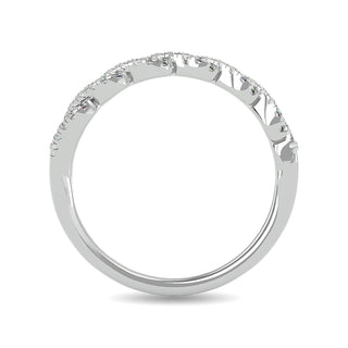 Diamond 1/5 ct tw Stackable Ring in 14K White Gold