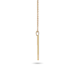 Diamond 1/10 ct tw Fashion Pendant in 10K Yellow Gold