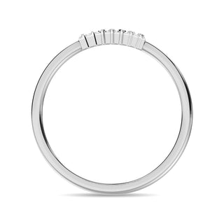 Diamond 1/10 Ct.Tw. Fashion Ring in 14K White Gold