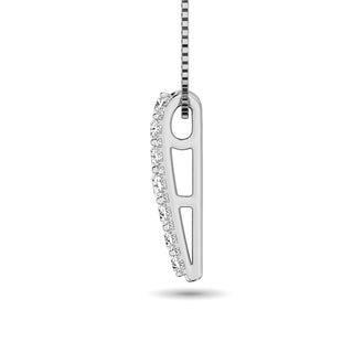 Diamond 1/4 ct tw Baguette Fashion Ring in 14K White Gold