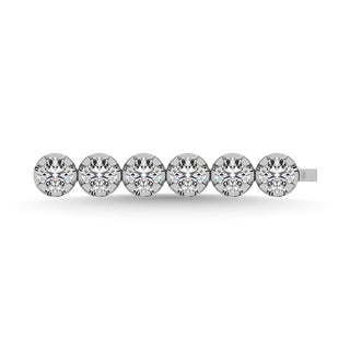 Diamond 1 Ct.Tw. 14K White Gold  Tennis Bracelet