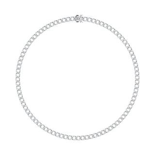 Diamond 7/8 Ct.Tw. Cuban Necklace in 14K White Gold