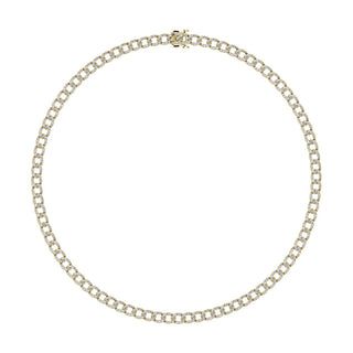 Diamond 7/8 Ct.Tw. Cuban Necklace in 14K Yellow Gold