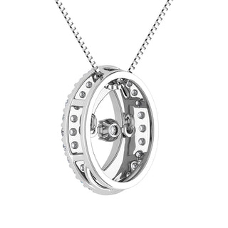 10K White Gold 1/5 Ct Ct.Tw. Diamond Shimmering Pendant