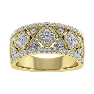 14K Yellow Gold 1 Ct Ct.Tw. Diamond Fashion Band