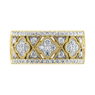 14K Yellow Gold 1 Ct Ct.Tw. Diamond Fashion Band