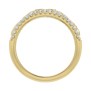 14K Yellow Gold 1 Ct Ct.Tw. Diamond Fashion Band