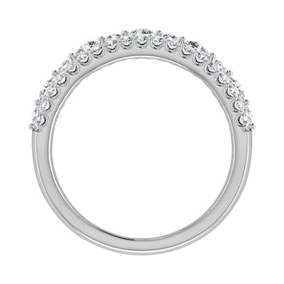 14K White Gold 1 Ct Ct.Tw. Diamond Fashion Band