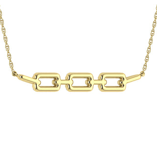 10K Pink Gold 1/5 Ct.Tw. Round Diamond Cuban Link Necklace