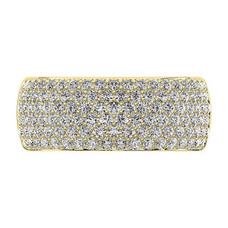 14K Yellow Gold 2 Ct.Tw. Diamond Pave Set Fashion Band