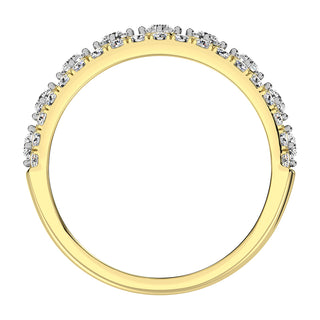 14K Yellow Gold 1 Ct.Tw. Diamond Fashion Band