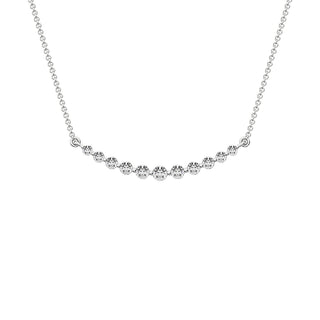 14K White Gold 1 Ct.Tw. Diamond Fashion Necklace
