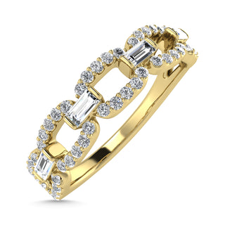 Diamond 1/3 Ct.Tw. Fashion Band in 10K Yellow Gold