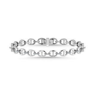 Diamond 1/4 Ct.Tw. Fashion Bracelet in 10K White Gold
