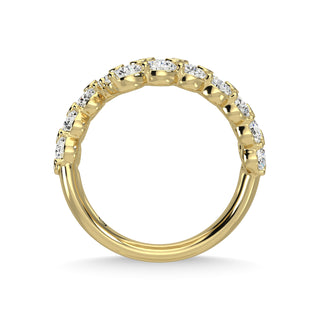 14K Yellow Gold Diamond 3 1/2 Ct.Tw. Fashion Ring