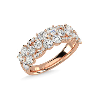 14K Rose Gold Diamond 2 Ct.Tw. Fashion Ring