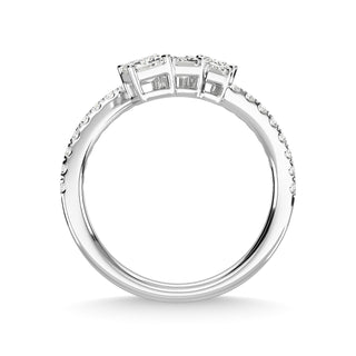 14K White Gold Diamond 1 7/8 Ct.Tw. Fashion Ring