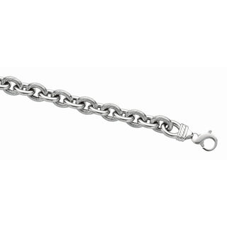Sterling Silver Italian Cable Bracelet