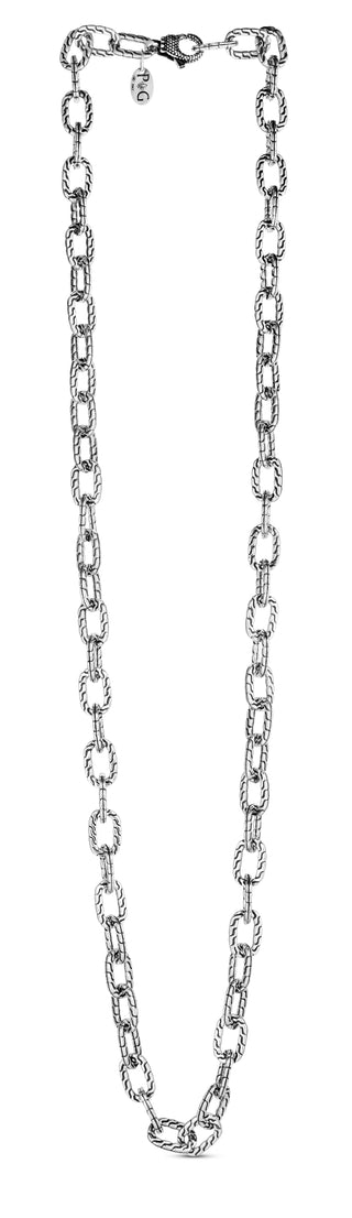 Woven Link Men's Chain Necklace